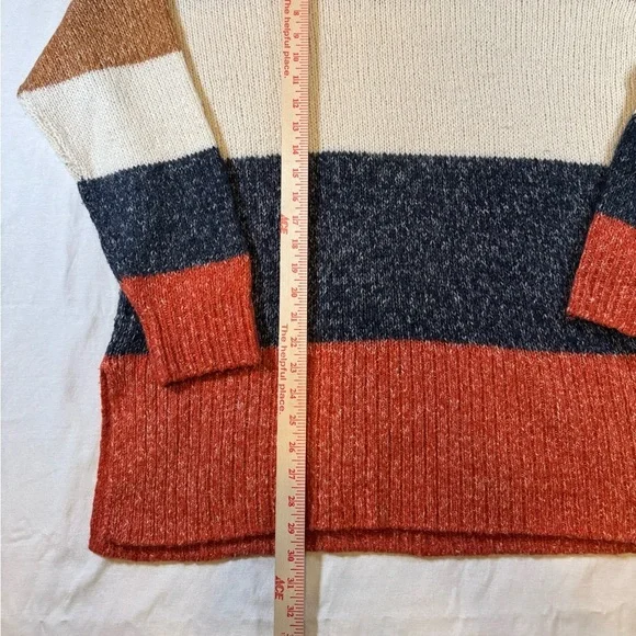 Madewell Oversized Striped Baxter Sweater Tunic - Picture 4 of 7